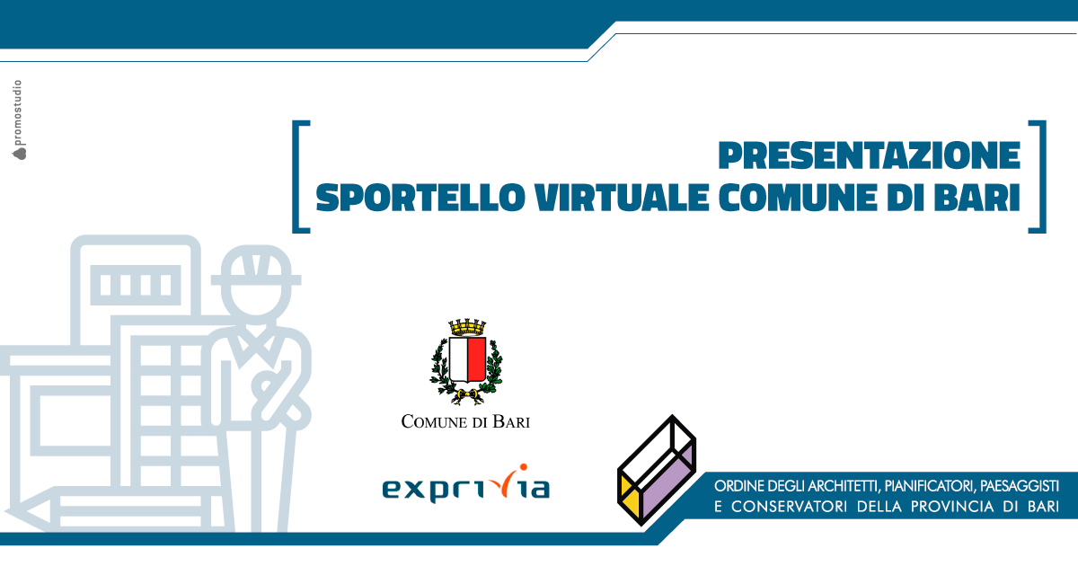 Presentazione della fase sperimentale del nuovo servizio dello Sportello Virtuale del Comune di Bari