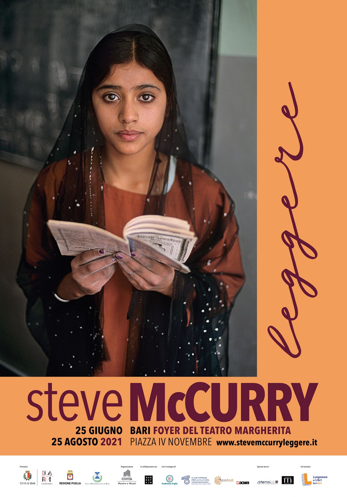 Locandina Steve McCurryLeggere