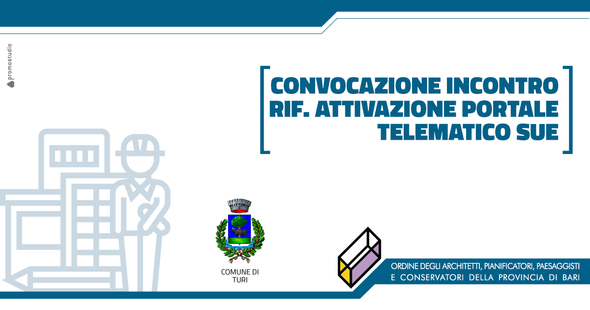 CONVOCAZIONE INCONTRO  RIF. ATTIVAZIONE PORTALE TELEMATICO SUE